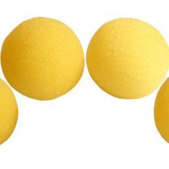 Balles éponge Goshman 1.5" Super soft (jaune)
