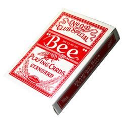 Jeu de cartes Bee (rouge)