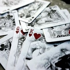 Jeu de cartes Arcane Blanc