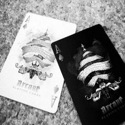 Jeu de cartes Arcane Blanc