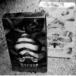 Jeu de cartes Arcane Noir