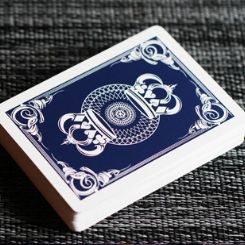 Jeu de cartes Crown bleu