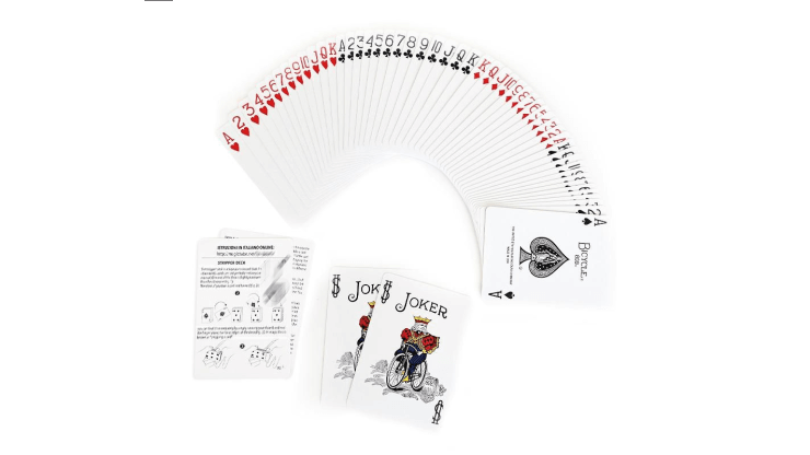 Jeu de cartes Bicycle Supreme Line Biseauté bleu