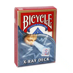 Jeu de cartes Bicycle X-Ray (bleu)