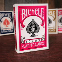 Jeu de carte Bicycle rose