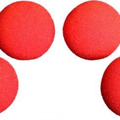 Balles éponge Goshman 2" Soft (rouge)