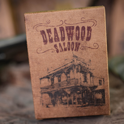 Jeu de cartes marquées Deadwood Marked (bleu)