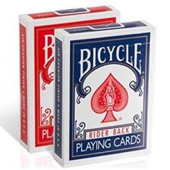 Jeu de cartes Bicycle Ancien Design (bleu)