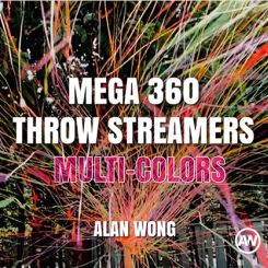 Mega 360 Throw Streamers (Multicolor)