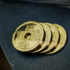 Artisan Chinese Coin Shell Set (1/2 $)
