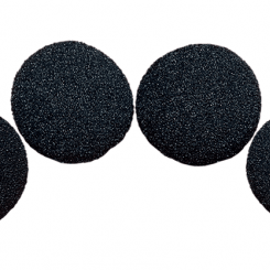 Balles éponge Goshman 1.5" Super soft noir
