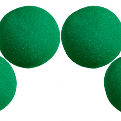 Balles En Mousse Pour Magie – Lot De 4 – Diamètre 5 Cm (2 Pouces) – Rouge – Routines Balles-éponge Et Gobelets – Goshman