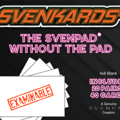 Svenkards (unlined)