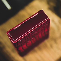 Card guard Leather Clip (rouge)