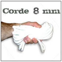 Corde Blanche 8 mm (prix au mètre)