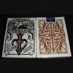 Jeu de cartes Split Spades - Lion Series (Sepia)