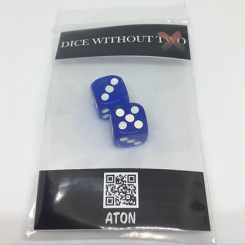 Dés sans la face deux (bleu)