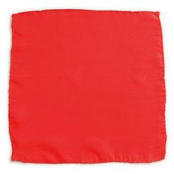 Foulard en soie 45x45 cm (rouge)