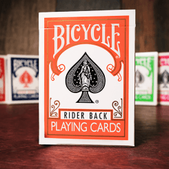 Jeu de carte Bicycle orange