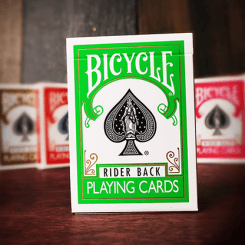 Jeu de carte Bicycle vert