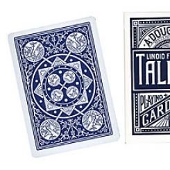 Jeu de cartes Tally Ho Fan Back (bleu) 