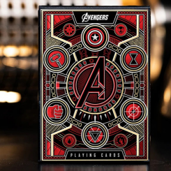 Jeu de cartes Avengers Rouge