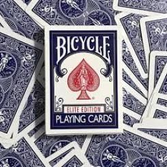 Jeu de cartes Bicycle Elite bleu