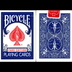 jeu de cartes Bicycle Faro Edition bleu