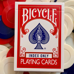 Jeu de cartes Bicycle Index Only (rouge)