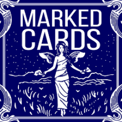 Jeu de cartes Bicycle Marqué bleu