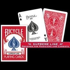 Jeu de cartes Bicycle Supreme Line (rouge)