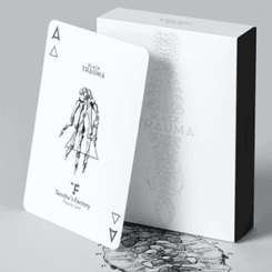 Jeu de cartes Black Trauma White version