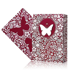 Jeu de cartes Butterfly marqué 3ème édition - Rouge