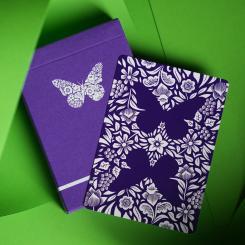 Jeu de cartes Butterfly Purple