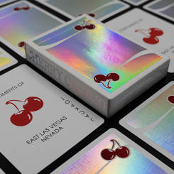 Jeu de cartes Cherry Casino Sands Mirage (holographic) Playing Cards