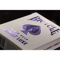 Jeu de cartes Cobalt bleu