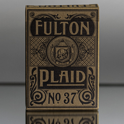 Jeu de cartes Fulton Plaid (Bourbon Brown)