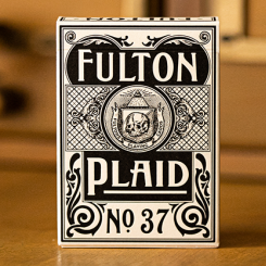 Jeu de cartes Fulton Plaid (Whisky White)