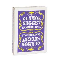 Jeu de cartes Glamor Nugget violet