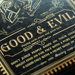 Jeu de cartes Good And Evil