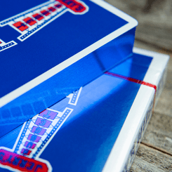 Jeu de cartes Jerry's Nugget Vintage Feel dorure Bleue