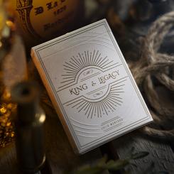 Jeu de cartes marqué King and Legacy