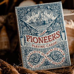 Jeu de cartes marquées Pioneers Bleu