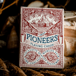 Jeu de cartes marquées Pioneers Rouge