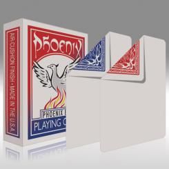 Jeu de cartes Phoenix Parlour Blanc/bleu