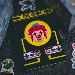 Jeu de cartes Pixel Clown