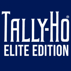 Jeu de cartes Tally Ho Elite bleu