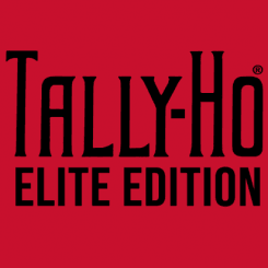 Jeu de cartes Tally Ho Elite rouge