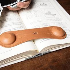 Leather Book Weight (marron)