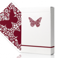 Jeu de cartes Butterfly Worker rouge